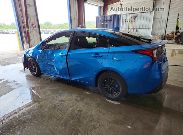 JTDKAMFU7N3168506 2022 TOYOTA PRIUS Blue Trasero izquierdo