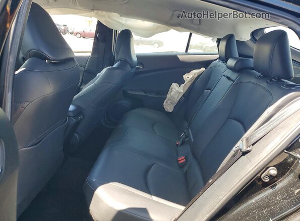 JTDKAMFU7N3178551 2022 TOYOTA PRIUS Black Vista de los asientos traseros