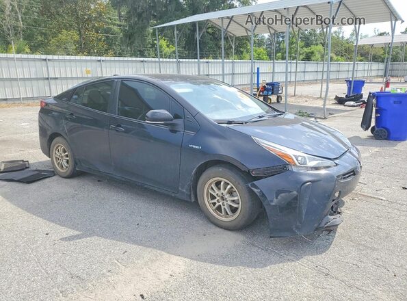 JTDKAMFU8M3133844 2021 TOYOTA PRIUS Black Delantero derecho