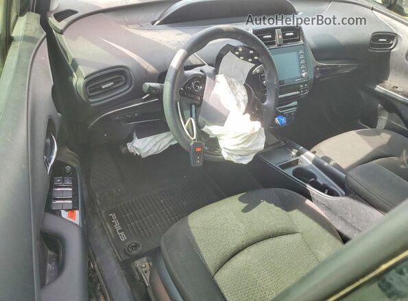 JTDKAMFU8M3133844 2021 TOYOTA PRIUS Black Vista del salpicadero
