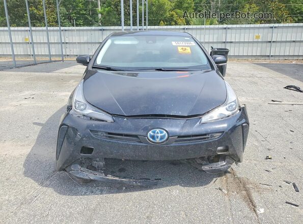 JTDKAMFU8M3133844 2021 TOYOTA PRIUS Black Vista frontal