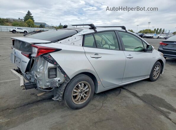 JTDKAMFU8M3143810 2021 TOYOTA PRIUS Серебряный Задняя правая четверть