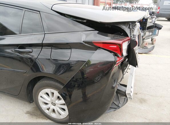 JTDKAMFU8N3171270 2022 TOYOTA PRIUS Black Widok wnętrza z tyłu