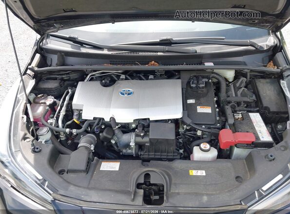 JTDKAMFU8N3172791 2022 TOYOTA PRIUS Black Vista trasera