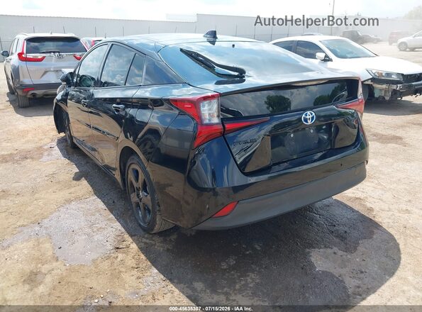 JTDKAMFU8N3172841 2022 TOYOTA PRIUS Black Trasero izquierdo