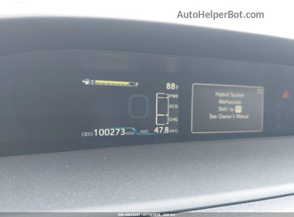JTDKAMFU8N3172841 2022 TOYOTA PRIUS Black Vista de los asientos traseros