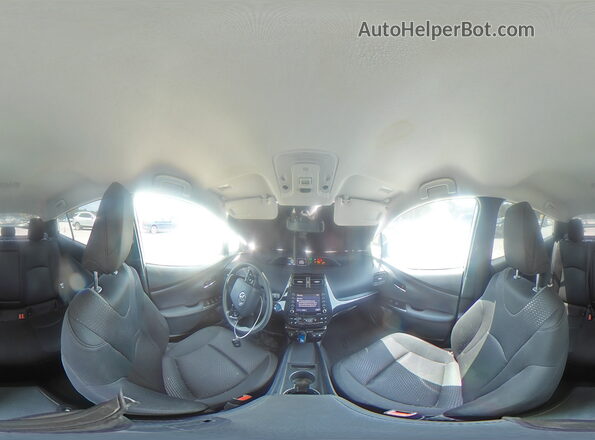 JTDKAMFU8N3183368 2022 TOYOTA PRIUS Silver Widok wnętrza 360 stopni