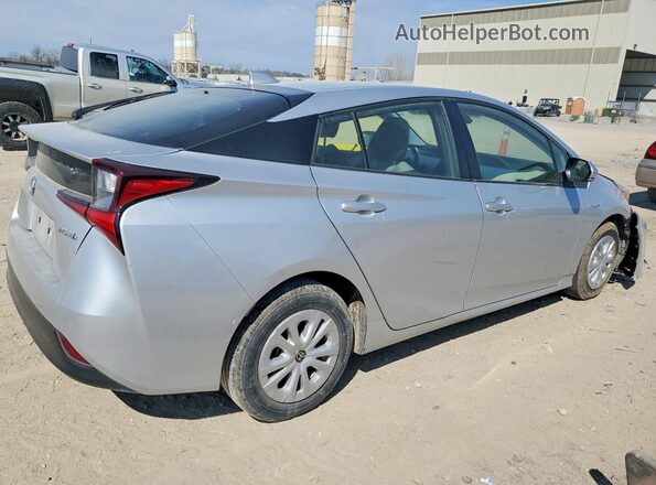 JTDKAMFU9M3132136 2021 TOYOTA PRIUS Silver Задня права чверть