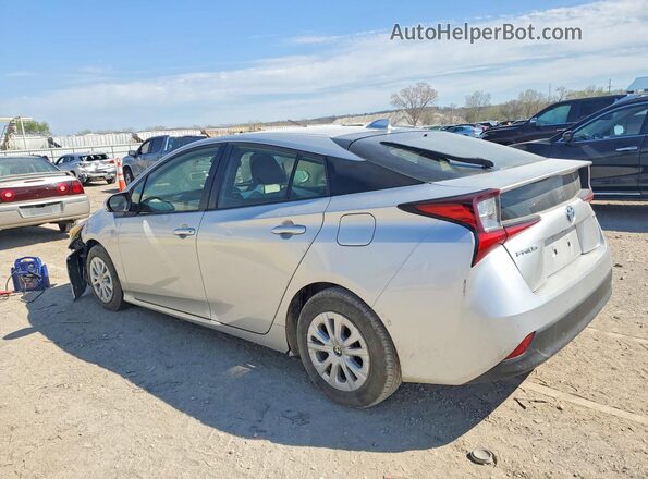 JTDKAMFU9M3132136 2021 TOYOTA PRIUS Silver Задня ліва чверть