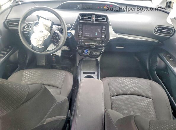 JTDKAMFU9M3152905 2021 TOYOTA PRIUS Gray Dashboard view