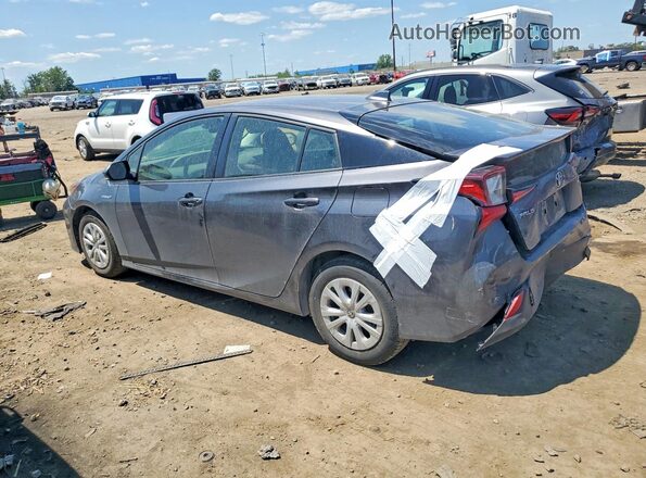 JTDKAMFU9M3152984 2021 TOYOTA PRIUS Серый Задняя левая четверть