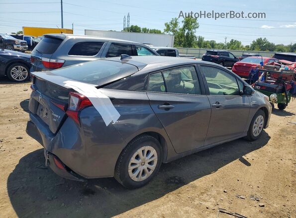 JTDKAMFU9M3152984 2021 TOYOTA PRIUS Серый Задняя правая четверть