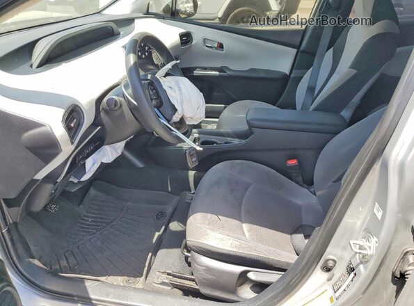 JTDKAMFU9N3179071 2022 TOYOTA PRIUS Silver Widok wnętrza z przodu