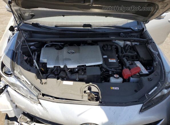 JTDKAMFU9N3179071 2022 TOYOTA PRIUS Silver Widok wnętrza z tyłu