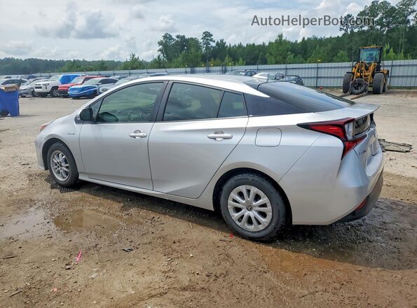 JTDKAMFUXM3126958 2021 TOYOTA PRIUS Silver Trasero izquierdo