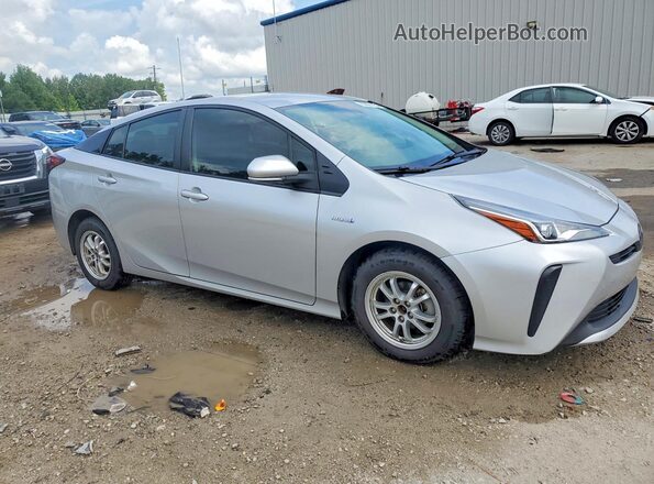 JTDKAMFUXM3126958 2021 TOYOTA PRIUS Silver Delantero derecho