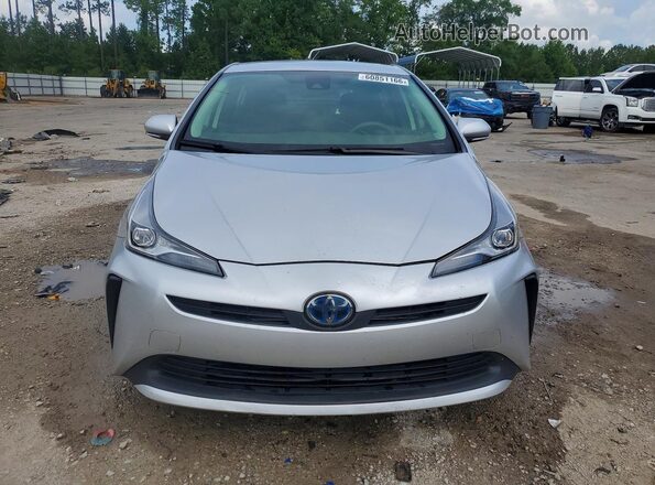 JTDKAMFUXM3126958 2021 TOYOTA PRIUS Silver Vista frontal