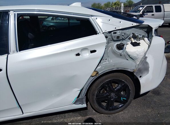 JTDKAMFUXM3128483 2021 TOYOTA PRIUS White წინა ხედი