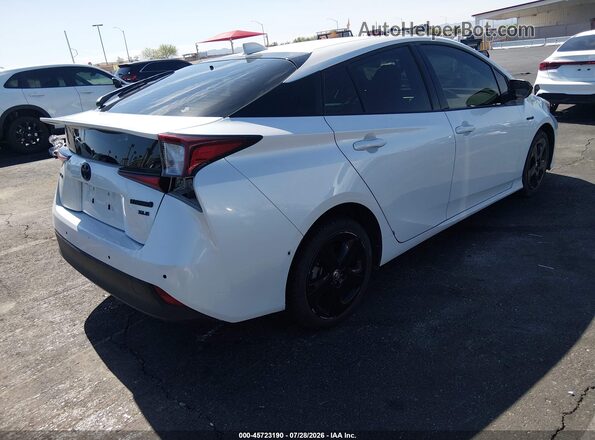 JTDKAMFUXM3128483 2021 TOYOTA PRIUS White უკანა მარჯვენა