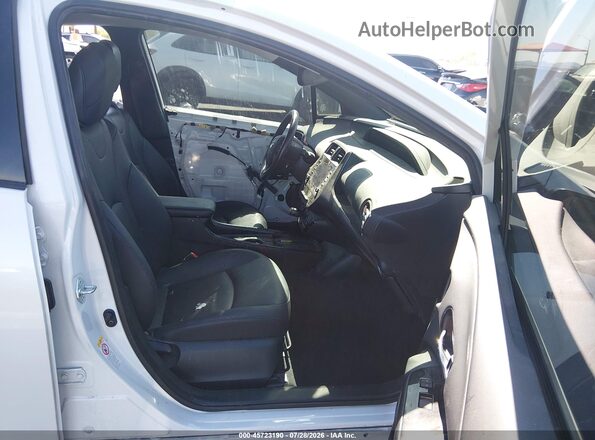 JTDKAMFUXM3128483 2021 TOYOTA PRIUS White წინა სალონის ხედი