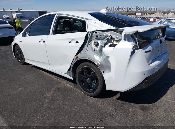 JTDKAMFUXM3128483 2021 TOYOTA PRIUS White უკანა მარცხენა