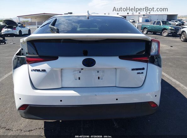JTDKAMFUXM3128483 2021 TOYOTA PRIUS White 