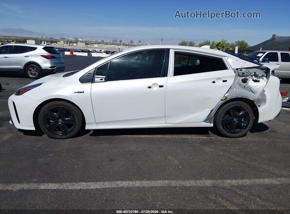 JTDKAMFUXM3128483 2021 TOYOTA PRIUS White 