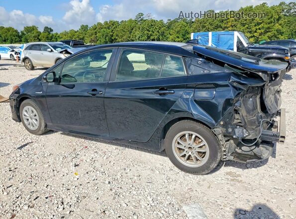 JTDKAMFUXM3153030 2021 TOYOTA PRIUS Black უკანა მარცხენა