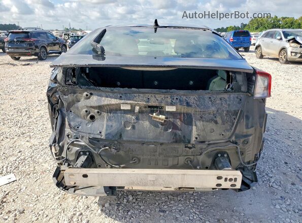 JTDKAMFUXM3153030 2021 TOYOTA PRIUS Black უკანა ხედი