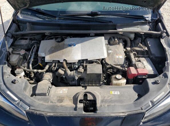 JTDKAMFUXM3153030 2021 TOYOTA PRIUS Black უკანა სალონის ხედი
