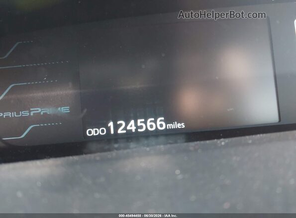 JTDKARFP0H3002694 2017 TOYOTA PRIUS PRIME Красный Вид задних сидений