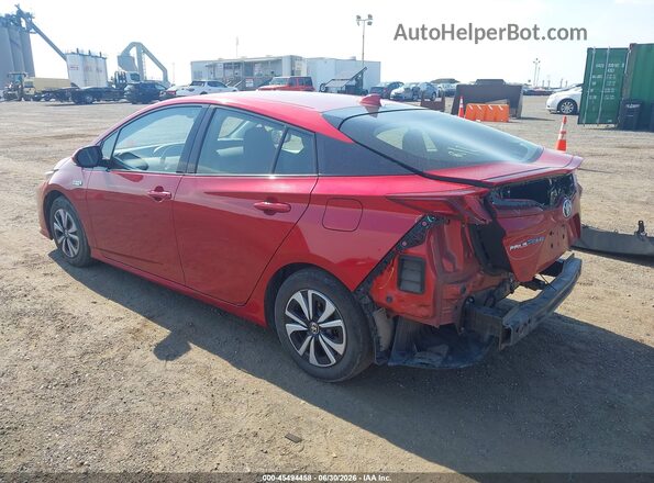 JTDKARFP0H3002694 2017 TOYOTA PRIUS PRIME Красный Задняя левая четверть