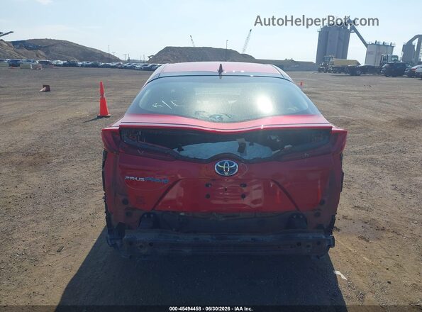 JTDKARFP0H3002694 2017 TOYOTA PRIUS PRIME Красный 