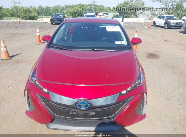JTDKARFP0H3002694 2017 TOYOTA PRIUS PRIME Красный Вид щитка приборов