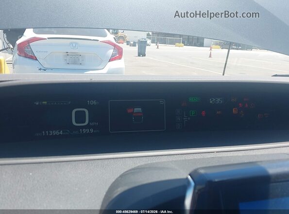 JTDKARFP0H3039826 2017 TOYOTA PRIUS PRIME Gray Widok tylnych siedzeń