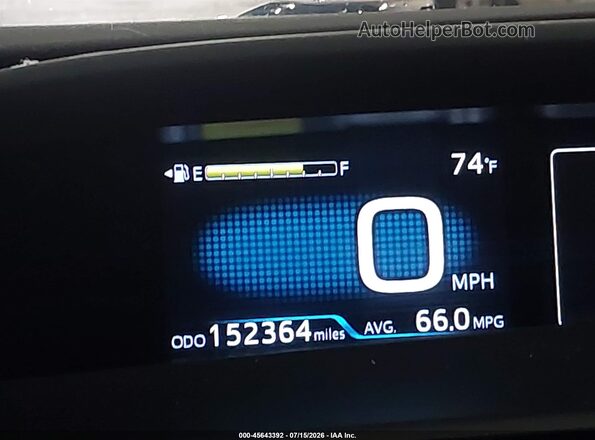 JTDKARFP0H3060479 2017 TOYOTA PRIUS PRIME Gray 