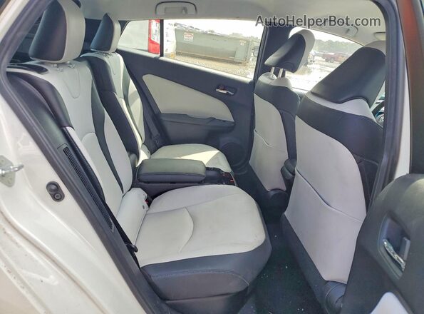 JTDKARFP0H3066864 2017 TOYOTA PRIUS White Rear interior view