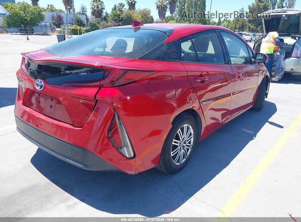 JTDKARFP0K3115231 2019 TOYOTA PRIUS PRIME Red Հետևի աջ