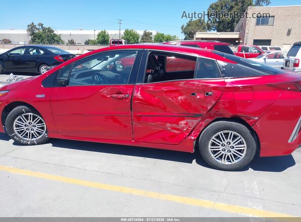 JTDKARFP0K3115231 2019 TOYOTA PRIUS PRIME Red Դիմացի տեսք