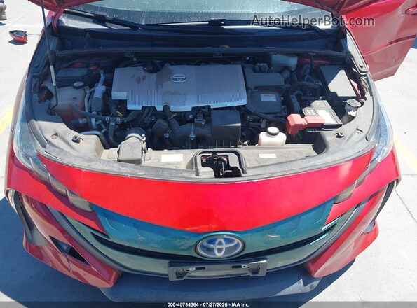 JTDKARFP0K3115231 2019 TOYOTA PRIUS PRIME Red Հետևի տեսք