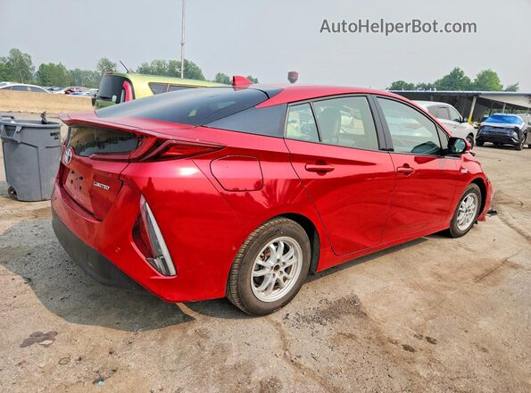 JTDKARFP0L3124061 2020 TOYOTA PRIUS Red Tył prawy