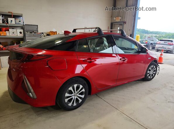 JTDKARFP0L3138591 2020 TOYOTA PRIUS Red უკანა მარჯვენა