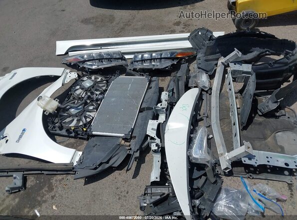 JTDKARFP0L3139420 2020 TOYOTA PRIUS PRIME White Widok zestawu wskaźników