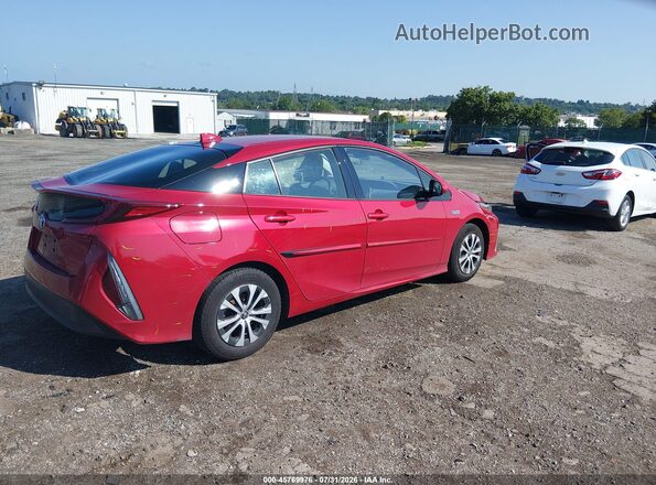 JTDKARFP0L3139532 2020 TOYOTA PRIUS PRIME Red უკანა მარჯვენა