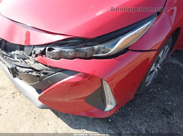 JTDKARFP0L3139532 2020 TOYOTA PRIUS PRIME Red წინა ხედი