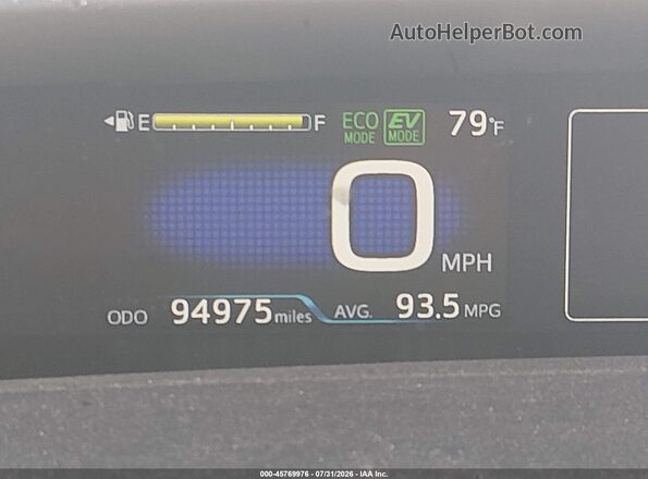 JTDKARFP0L3139532 2020 TOYOTA PRIUS PRIME Red 