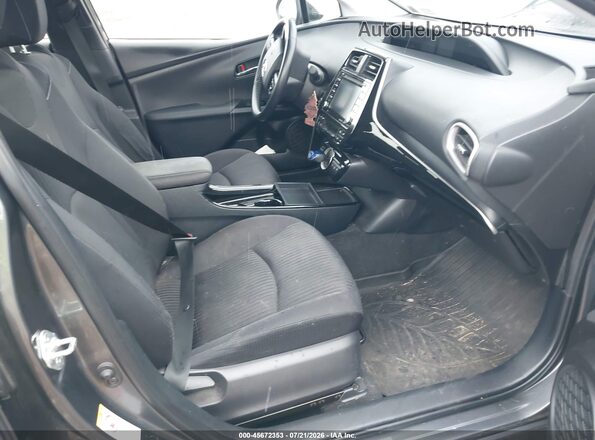 JTDKARFP0L3141054 2020 TOYOTA PRIUS PRIME Gray Սալոնի դիմացի տեսք