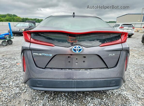JTDKARFP0L3150353 2020 TOYOTA PRIUS Charcoal Հետևի տեսք