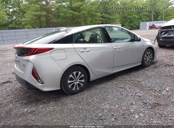 JTDKARFP0L3159585 2020 TOYOTA PRIUS PRIME Silver უკანა მარჯვენა