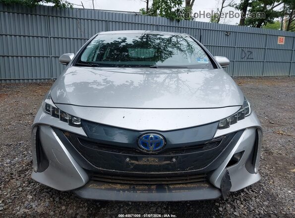 JTDKARFP0L3159585 2020 TOYOTA PRIUS PRIME Silver წინა ხედი
